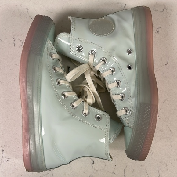 Converse Chuck Taylor All Star High 'Teal Tint Pink Foam' 166447C Women’s Size 6 - Picture 5 of 16
